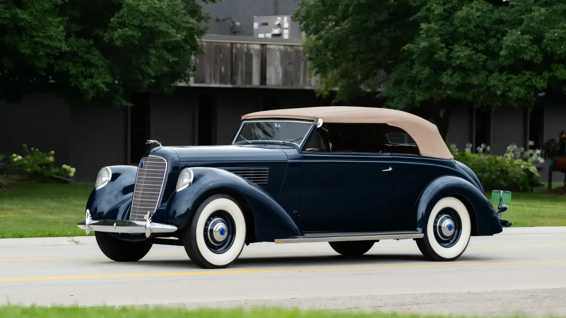 1938 Lincoln Model K Convertible Victoria by Brunn