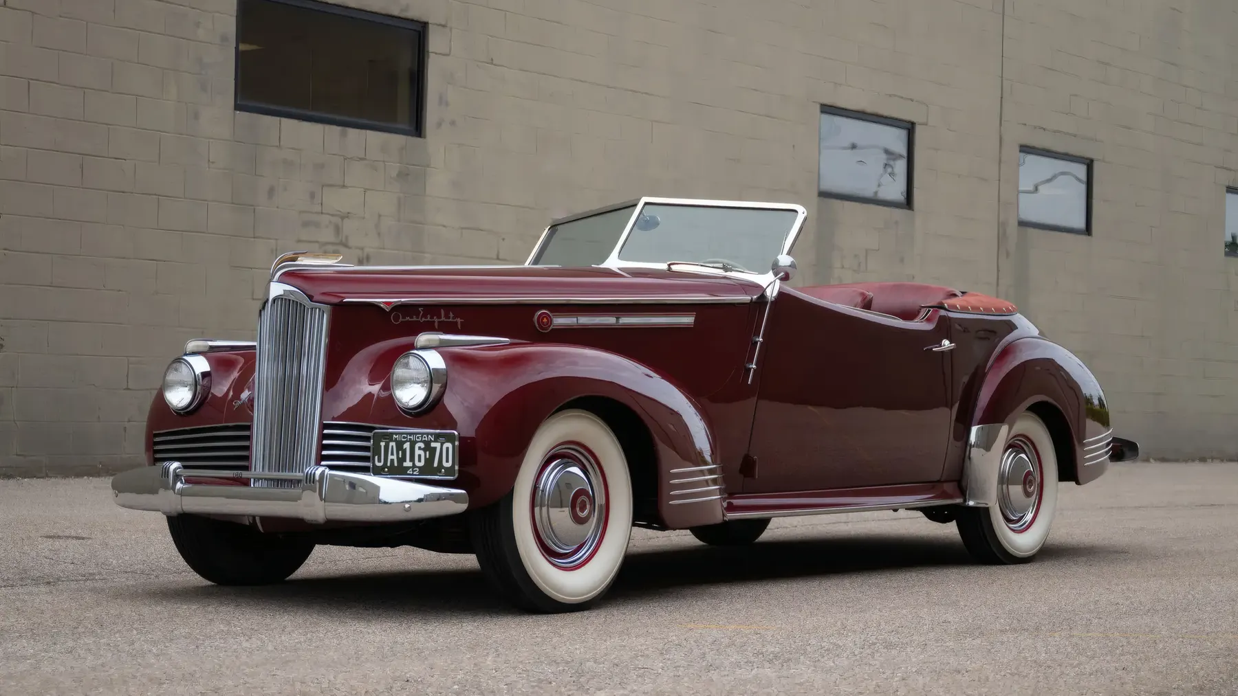 1942 Packard Super Eight One-Eighty Convertible Victoria by Darrin