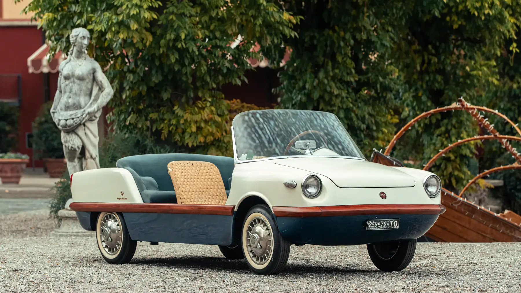 1958 Fiat 500 Spiaggina Boano