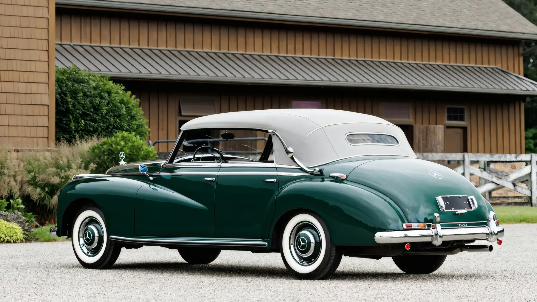 1952 Mercedes-Benz (W186) 300 Cabriolet D 'Adenauer' - photo 4