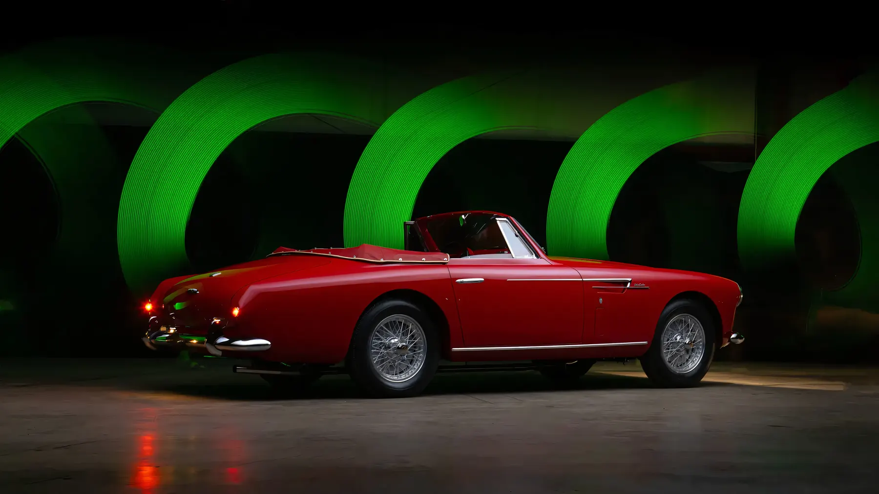 1953 Aston Martin DB2-4 Drophead Coupe by Bertone