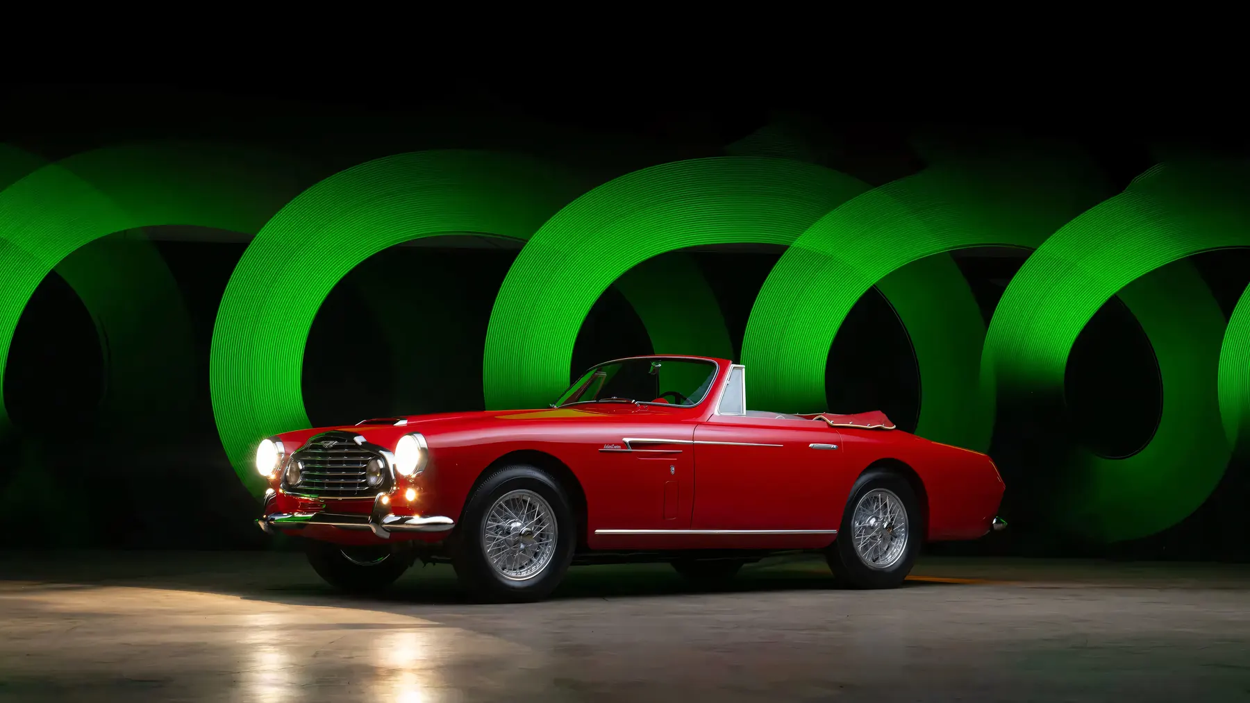 1953 Aston Martin DB2-4 Drophead Coupe by Bertone