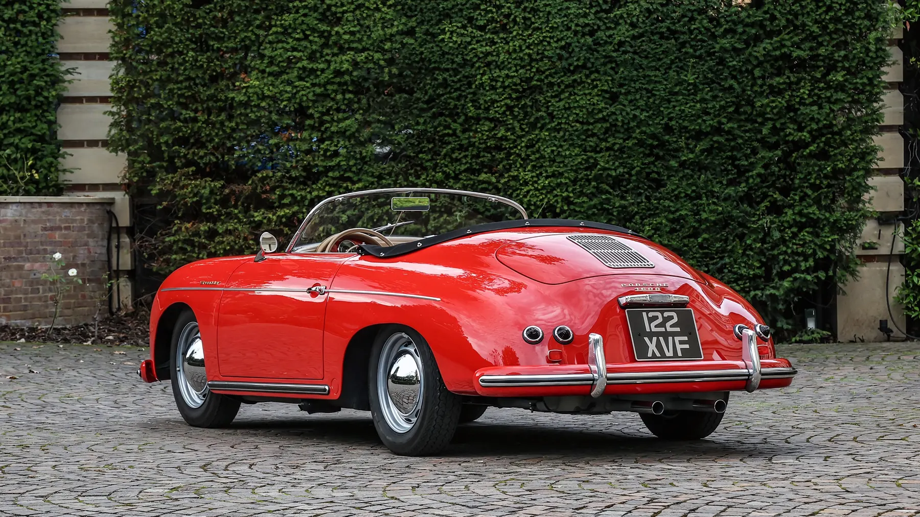 1957 Porsche 356 A 1600 Speedster by Reutter