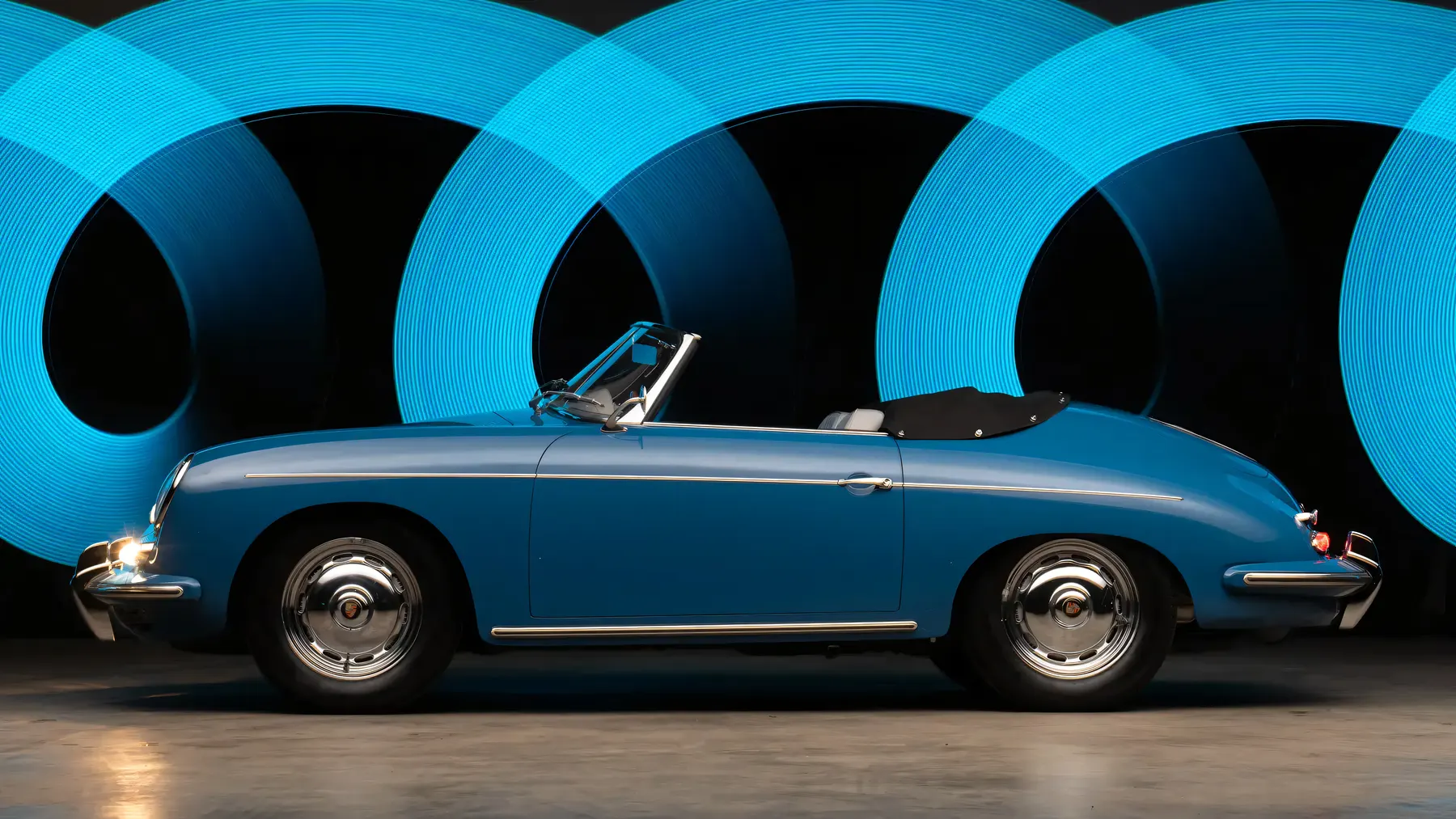 1962 Porsche 356 B 1600 Super 'Twin Grille' Roadster by D'Ieteren