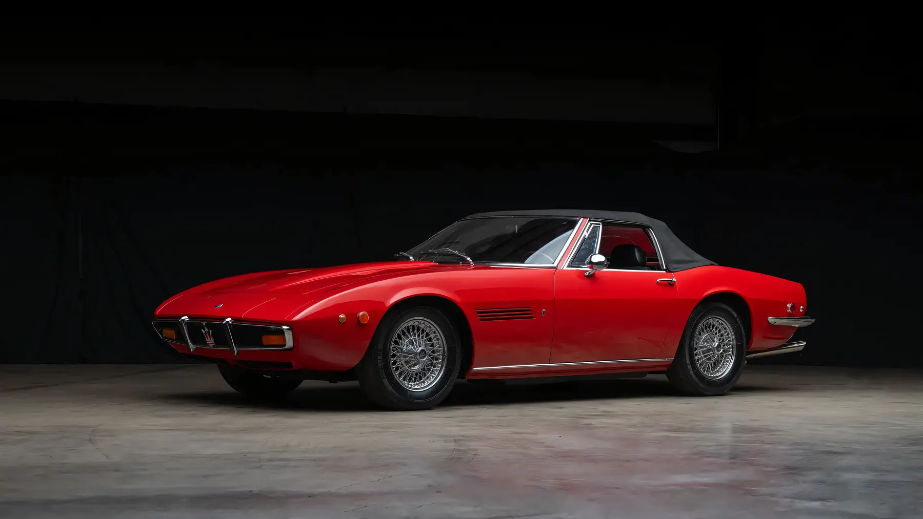 1971 Maserati Ghibli SS 4.9 Spyder by Ghia