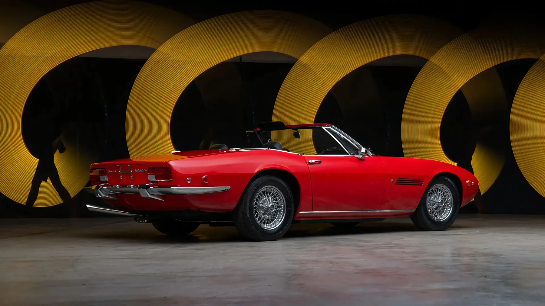 1971 Maserati Ghibli SS 4.9 Spyder by Ghia